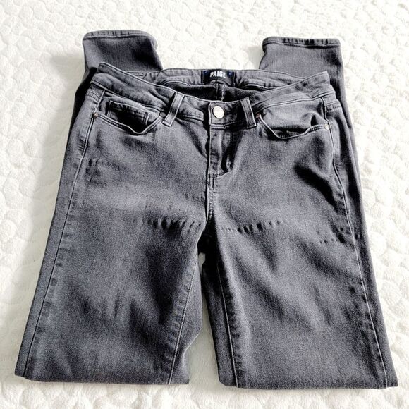 Paige Verdugo Ankle skinny jean smoked grey jegging gray 28 6 stitch fix - Picture 3 of 10